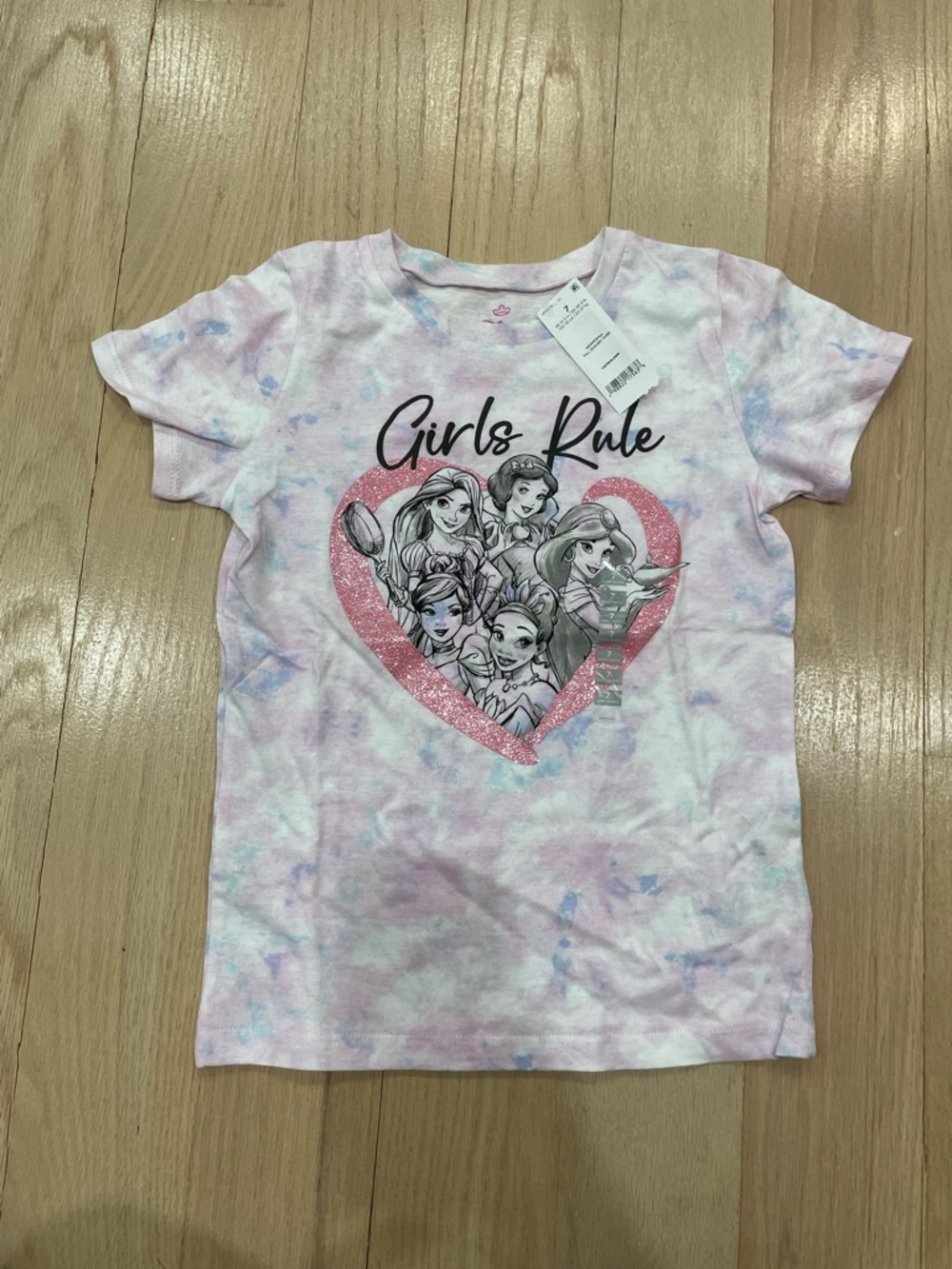 Girls Rule Disney Princess Graphic Tee